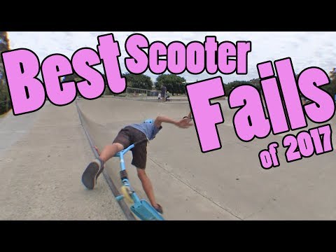 SCOOTER FAIL COMPILATION 2017