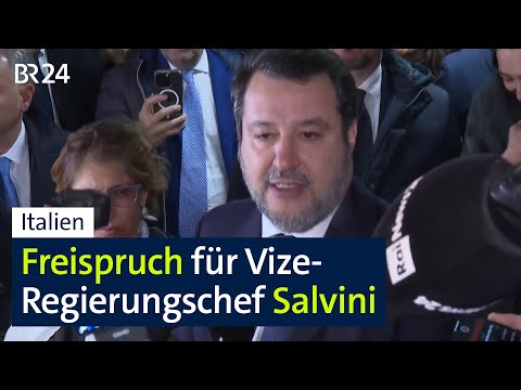 Italien: Freispruch für Vize-Regierungschef Salvini | BR 24