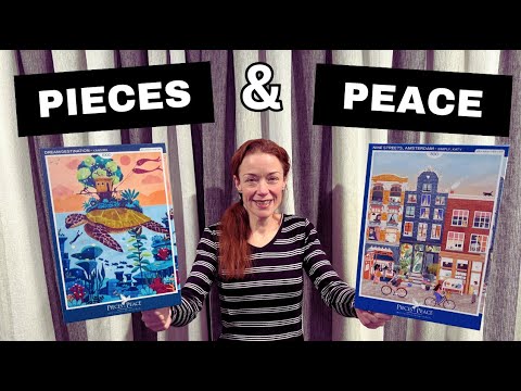 My First Experience with Pieces & Peace Jigsaw Puzzles #puzzle #gift