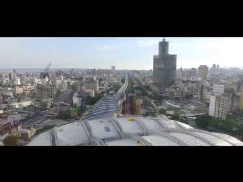 台鐵台中高架化車站空拍 (Taiwan Taichung Railway Station )