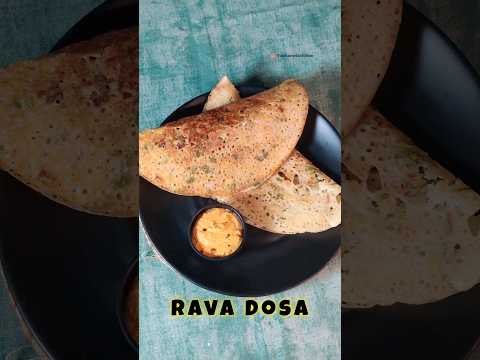 Restaurant Style Rava Dosa Recipe | Yashaswi's Kitchen #shorts #dosa