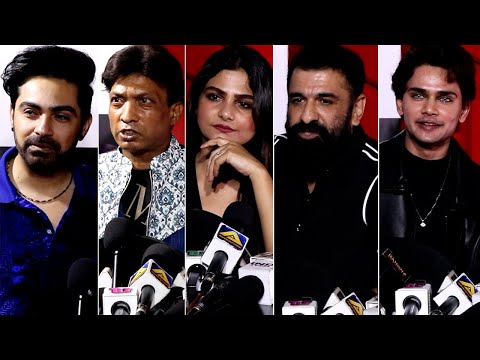 Eijaz Khan,Hema Sharma,Lucky Dancer,Sunil Pal,Paras Madan At Launch Of Club London Vibes