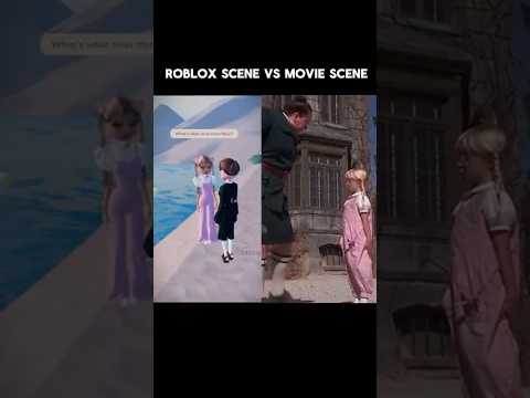 ROBLOX SCENE vs MOVIE SCENE 😎