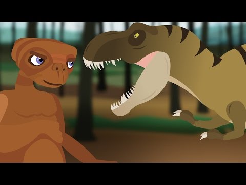 E.T. vs T-Rex