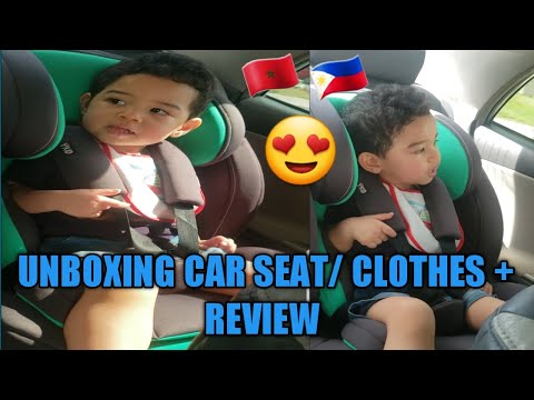 UNBOXING CAR SEAT/ CLOTHES +REVIEW [ MOROCCO +FILIPINA FAMILY]