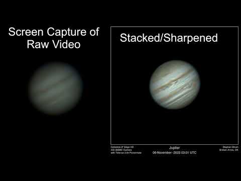 What Jupiter Looks Like in an 8” Telescope