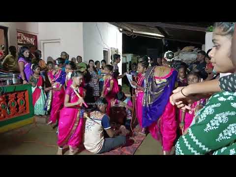 कोकणातील लहान मुलींचा टिपरी नाच 😍|traditional tipari nach|#कोकण #kokancha #kokan #dance #kokankanya