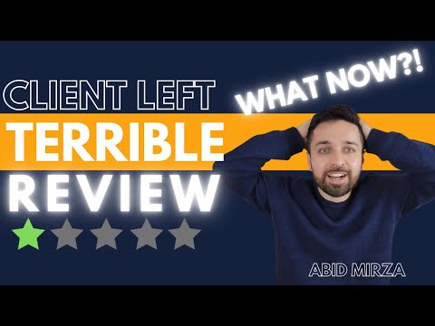 Upwork Client Left TERRIBLE Review. NOW WHAT? 4 Easy Tips for Profile