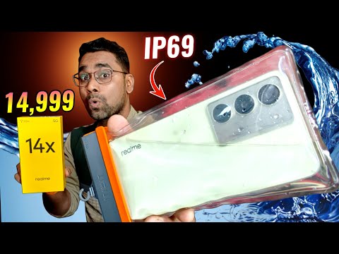 realme 14x 5G Full Review IP69 Fully Waterproof Mobile Under 15k