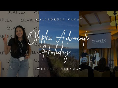 GOING TO OLAPLEX ADVOCATE HOLIDAY | Brand Trip, Disneyland, Travel Vlog