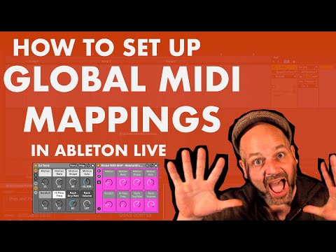 How to set up Global MIDI Mappings in Ableton Live