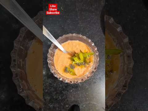 red chutney for idli l #chutneyrecipe #oniontomatochutney #viral #youtubeshorts #shortvideo #shorts