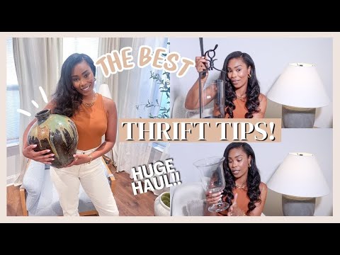 THRIFT SHOP WITH ME AND HUGE HOME HAUL | THE BEST THRIFTING TIPS // LoveLexyNicole