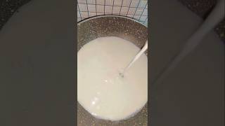 Homemade Condensed Milk recipe 😋🥛 #shorts #condensedmilk #recipe #food #cooking #viralvideo #fyp