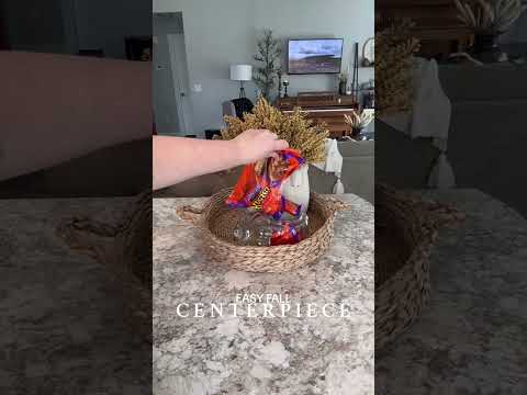 Easy Fall Centerpiece Decor