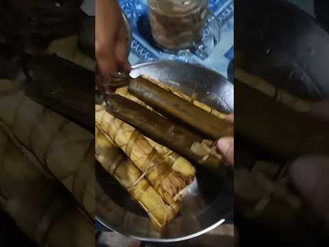 Kakanin sa probinsya #shortviral #kakanin #suman