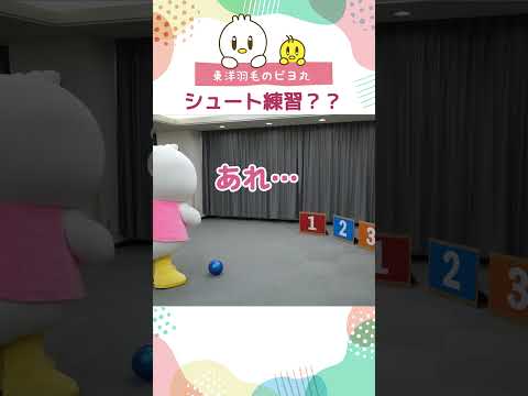 【ピヨ丸】シュート練習？？　#Shorts