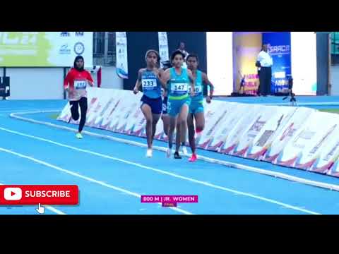 4th South Asian Junior Athletics Championships WOMEN 800m FINAL #youtube @akashSharma75978