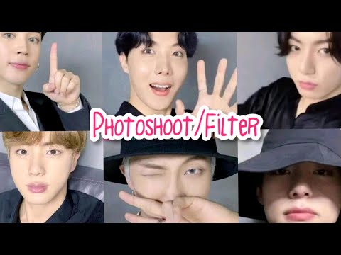 BTS used Dynamite Filter 😍Fans Going Crazy 💖 Photoshoot//Dynamite Filter #btsarmy #bangtanboys