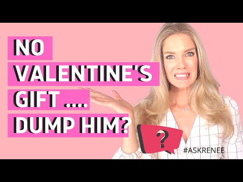 He didn't get me anything for Valentine's Day, is this a red flag?! #askRenee