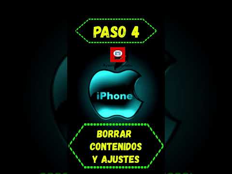 📲 Cómo Borrar Datos Del Iphone fácil y rápido | Aybritt Tutoriales #shorts