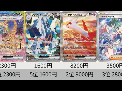 【ポケカ】ラティアス高騰！発売から2か月「楽園ドラゴーナ」SR以上全種+α 最新相場ランキング【Pokémon cards】Market price of Paradise Dragona