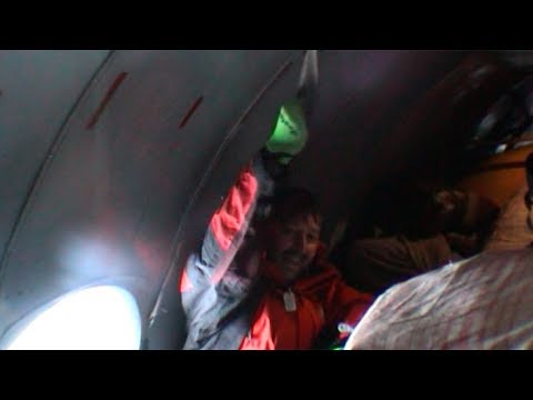 Inside of the polar plane - Geographic North Pole 2002 expedition