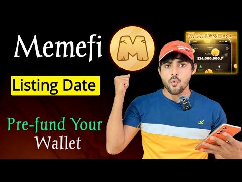 Memefi Mining Listing Date || Memefi Pre-Fund Your Ethereum Wallet || Memefi Mining New Update