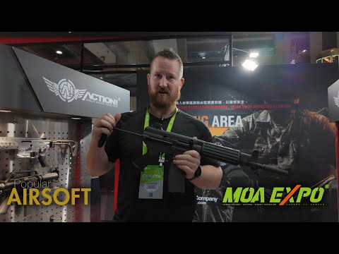 MOA Exhibition Taiwan 2024: Action! Airsoft Marksman K1A, IX, Xiphos 9, R0633, & K2 GBB