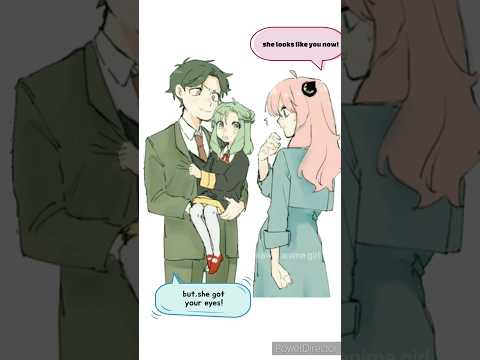 anime couple's first baby #shorts #damianya