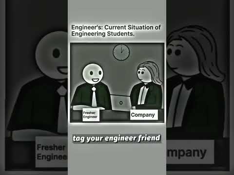 Ham Engineers kare to kare kya 🥲 // Reality of Freshers life #viral #engineer #memes