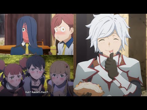 Bell Rizzes Up Girl’s In A Dungeon, Cassandra Head Over Heels - Danmachi Season 5 Episode 2