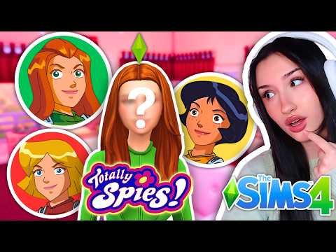 Making The TOTALLY SPIES in The Sims 4