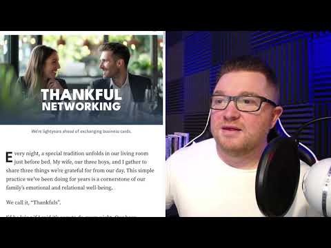 Thankful Networking : A New Way to Grow Your Professional Connections | Mike Curtis #career #design