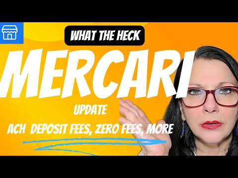 Mercari ACH FEES update, zero fees, buyers fees, sellers fees part 2