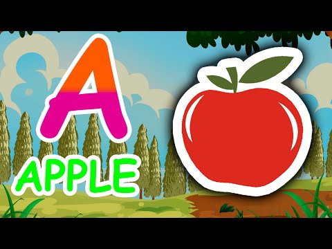 Learning Videos for Toddlers | Preschool Alphabet Activities | abcd a is for apple