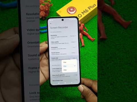 Poco M6 Plus Screen Recorder Fps test Review 🔥#pocom6plus5g #shorts #poco