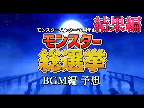 【モンハン総選挙】BGMランキングの順位について語ろう