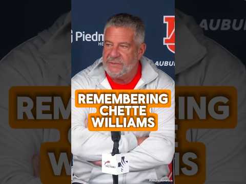 Bruce Pearl Remembers Chette Williams #WarEagle #auburn #brucepearl