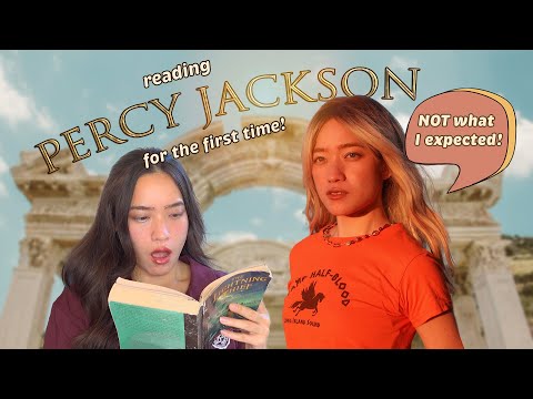 Reading Percy Jackson for the FIRST time (not what I expected!)