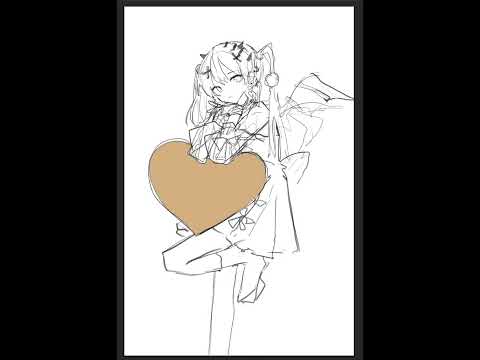 ショートメイキング - クロミ/ハロウィン  speed painting #shorts