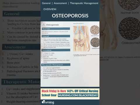 🦴 Osteoporosis Explained- for Nursing Students 🦴