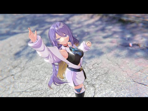 【MMD】MOONA HOSHINOVA - Gokuraku Jodo/GARNiDELiA