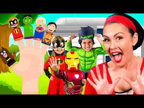 Halloween Superhero Finger Family | Lah-Lah | Nursery Rhymes and Kids Songs