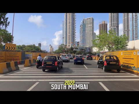 4K Saturday Afternoon Drive in South Mumbai | Worli - Dadar