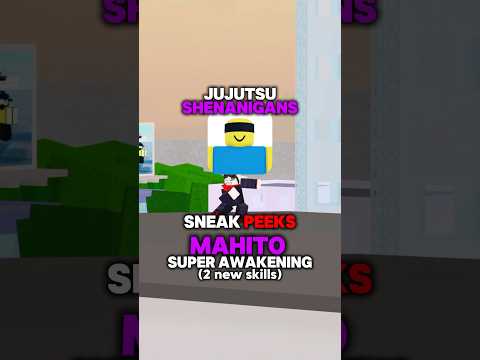 MAHITO TWO NEW SKILLS!! #jujutsushenanigans #roblox #foryou #shenanigans #jjk #jjs #anime #mahito