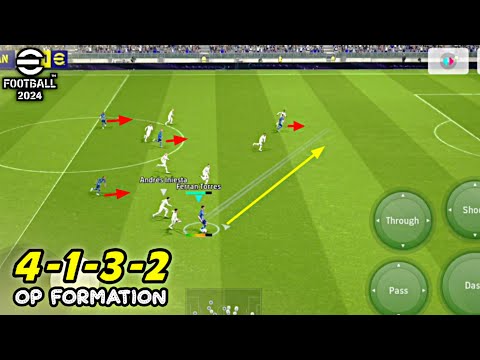 4-1-3-2 Formation Review With Team Playstyle Guide in eFootball 2024 Mobile