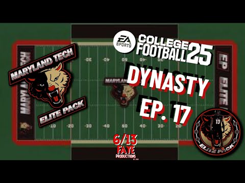 I Created a College Football Program | Ep 17 - Maryland Tech EA College Football 25 Teambuilder