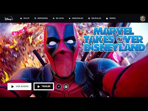 Deadpool and Wolverine Invade Disneyland to Celebrate Their New Deal with Disney+ (Music Video)