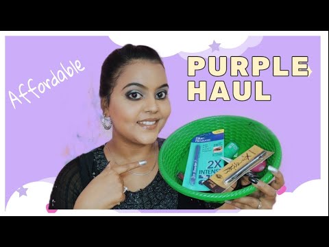 *Affordable* Mini Purple Haul💜Haircare, makeup😍 Gorgeous Gullu